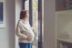 Femeie gravidă, poluare (Getty Images)