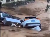 Inundaţii în China, 18 mai 2025 (X - screenshot)