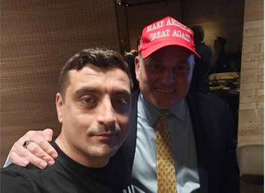 George Simion si Brian Brown (Captura video)