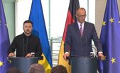 Preşedintele ucrainean Volodimir Zelenski şi cancelarul german Friedrich Merz, 28 mai 2025 (Facebook - Volodimir Zelenski / screenshot)