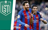 Luis Suárez împreună cu Lionel Messi (screenshot video Youtube)