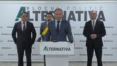 Liderii Blocului Alternativa, Alexandr Stoianoglo, Mark Tkaciuk, Ion Cevab, Ion Chicu (Captură ecran)