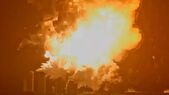 Expolozie a unei nave SpaceX, 19 iunie 2025 (Captură video)