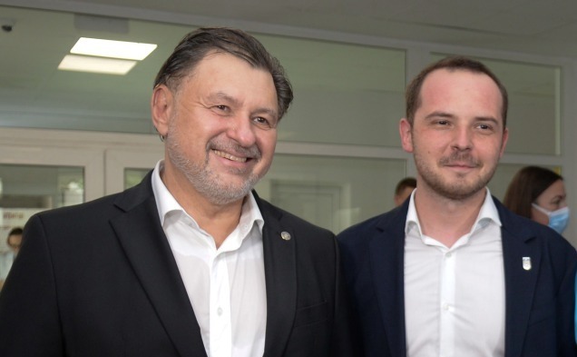 Alexandru Rafila şi Alexandru Rogobete (Cristian Păun / Facebook)