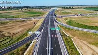 Autostrada A0 Sud este gata pentru a fi deschisă traficului, 26 iunie 2025 (Facebook - Asociaţia Pro Infrastructură)