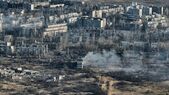Oraşul Avdiivka, ruinat de bombardamentele Rusiei (Konstantin Liberov / Libkos / Getty Images)