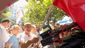 Susţinătorii Evgheniei Guţul, agresează jurnaliştii (Captură ecran)