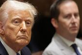 Donald Trump împreună cu Sergio Gor (Win McNamee/Getty Images)