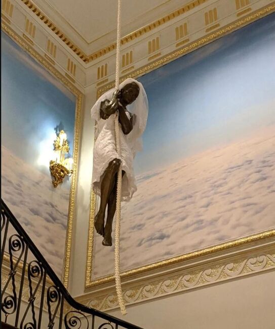 Imagine din interiorul conacului traficantului sexual Jeffrey Epstein (Screenshot)