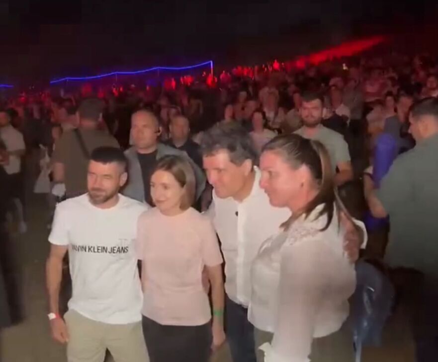 Maia Sandu şi Nicuşor Dan (Vitalie Cojocari)