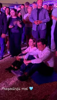 Maia Sandu şi Nicuşor Dan (Vitalie Cojocari)