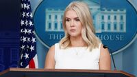 Karoline Leavitt, secretarul de presă al Casei Albe (Getty Images)