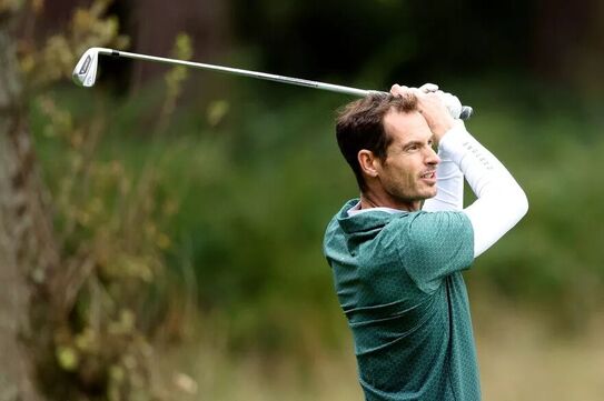 Andy Murray şi pasiunea pentru golf (Getty Images)