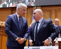 Dragoş Pîslaru şi Ilie Bolojan (Dragoş Pîslaru / Facebook)