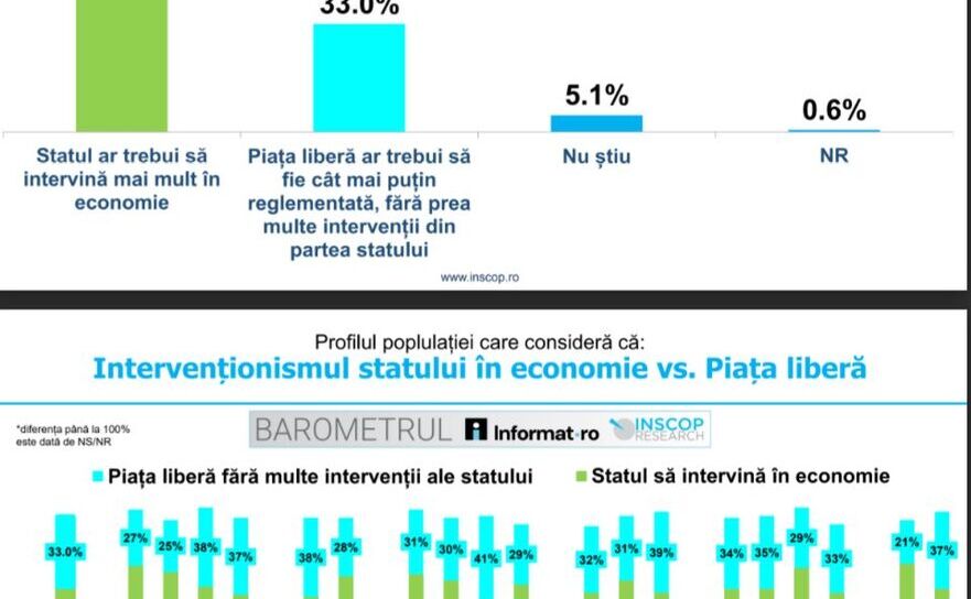 Sondaj: Stat vs. Piaţa liberă în economie (Foto: Facebook Remus Ştefureac)
