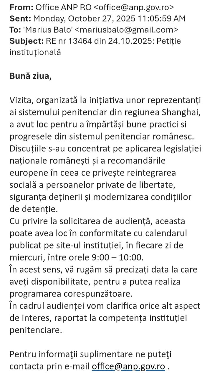 Raspuns ANP