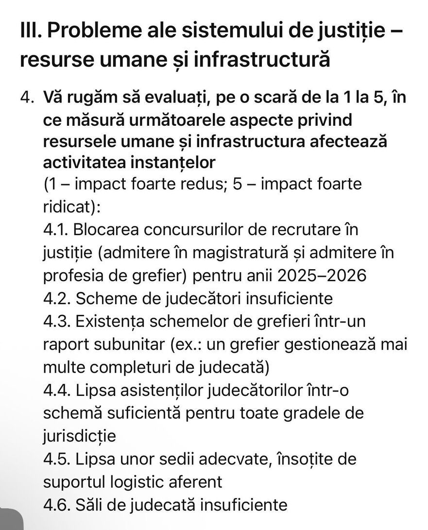 Chestionar (Foto: Facebook Stelian Ion)