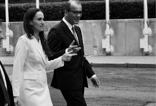 Oana Ţoiu la New York (Foto: Facebook Oana Ţoiu)