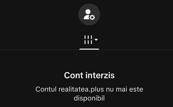 Contul Realitatea Plus a fost închis (Foto Facebook Anca Alexandrescu)